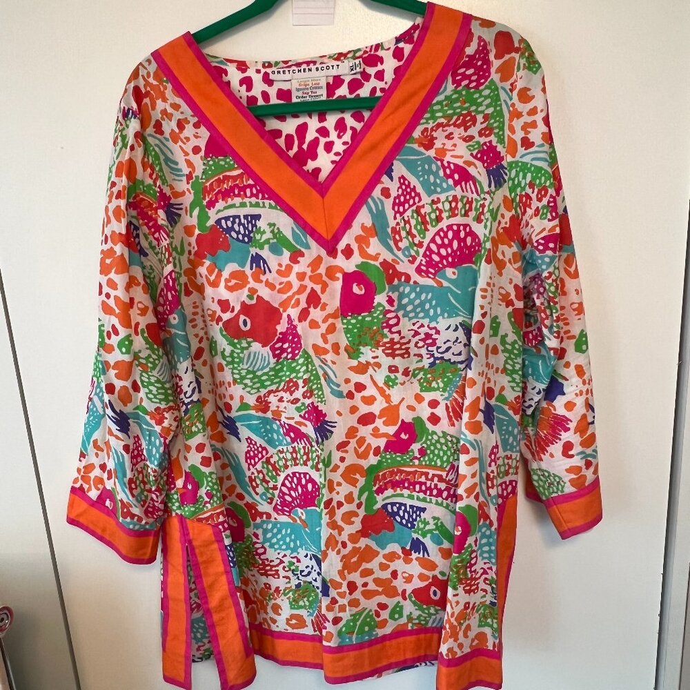 Gretchen Scott Tunic; Size XL